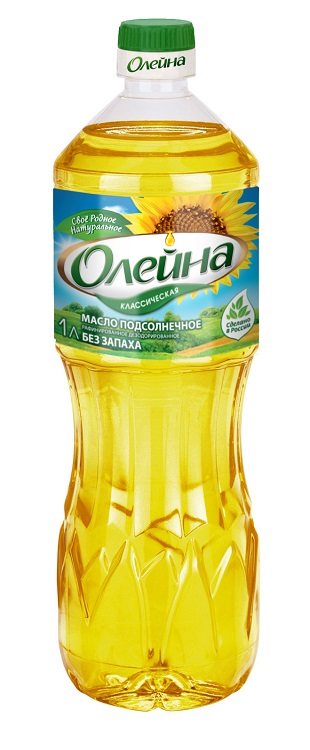 Масло подсолнечное Олейна Классическая - 1 л, 2 л, 3 л и 5 л.Баку